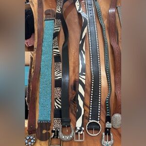 Stylish Assorted Belts Collection